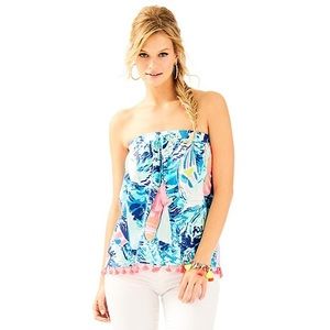 Lilly Pulitzer Palma Top in Hey Bay Bay